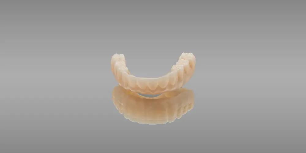 front teeth zirconia crowns