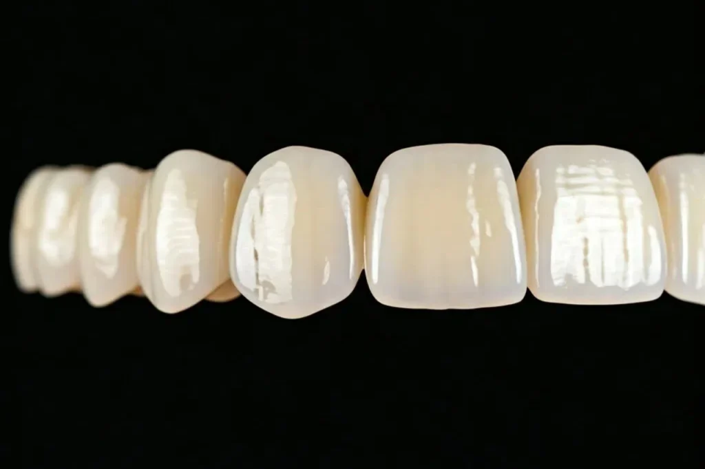 ceramic and zirconia crowns