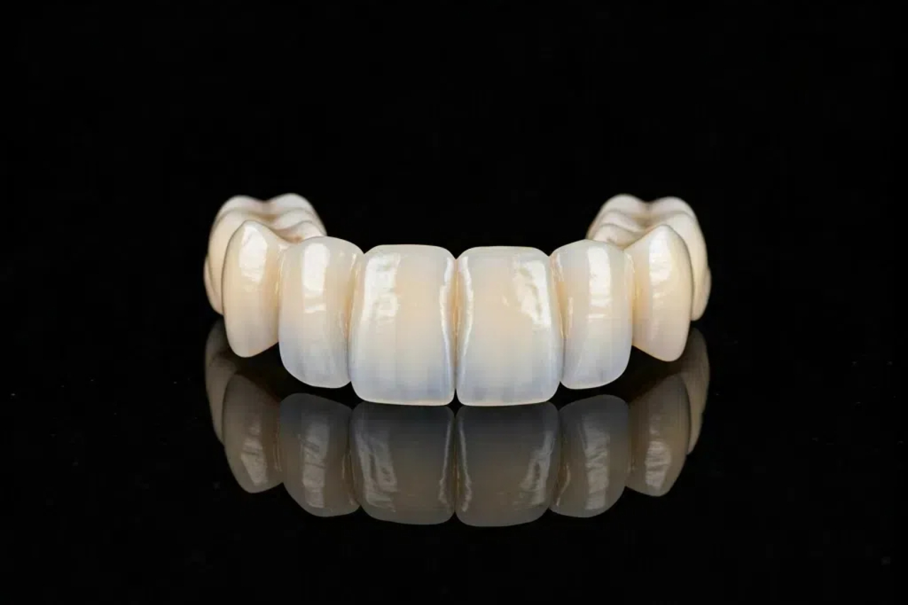 zirconium oxide dental crowns